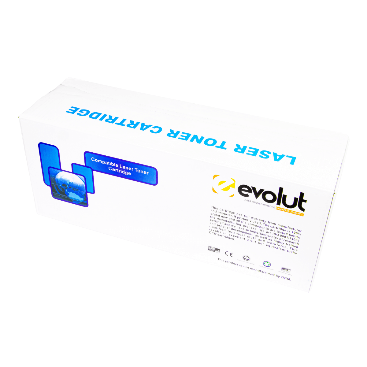 Cartucho de Toner Evolut Compatível P/ HP CE250A CE400A Preto  - 5.5K