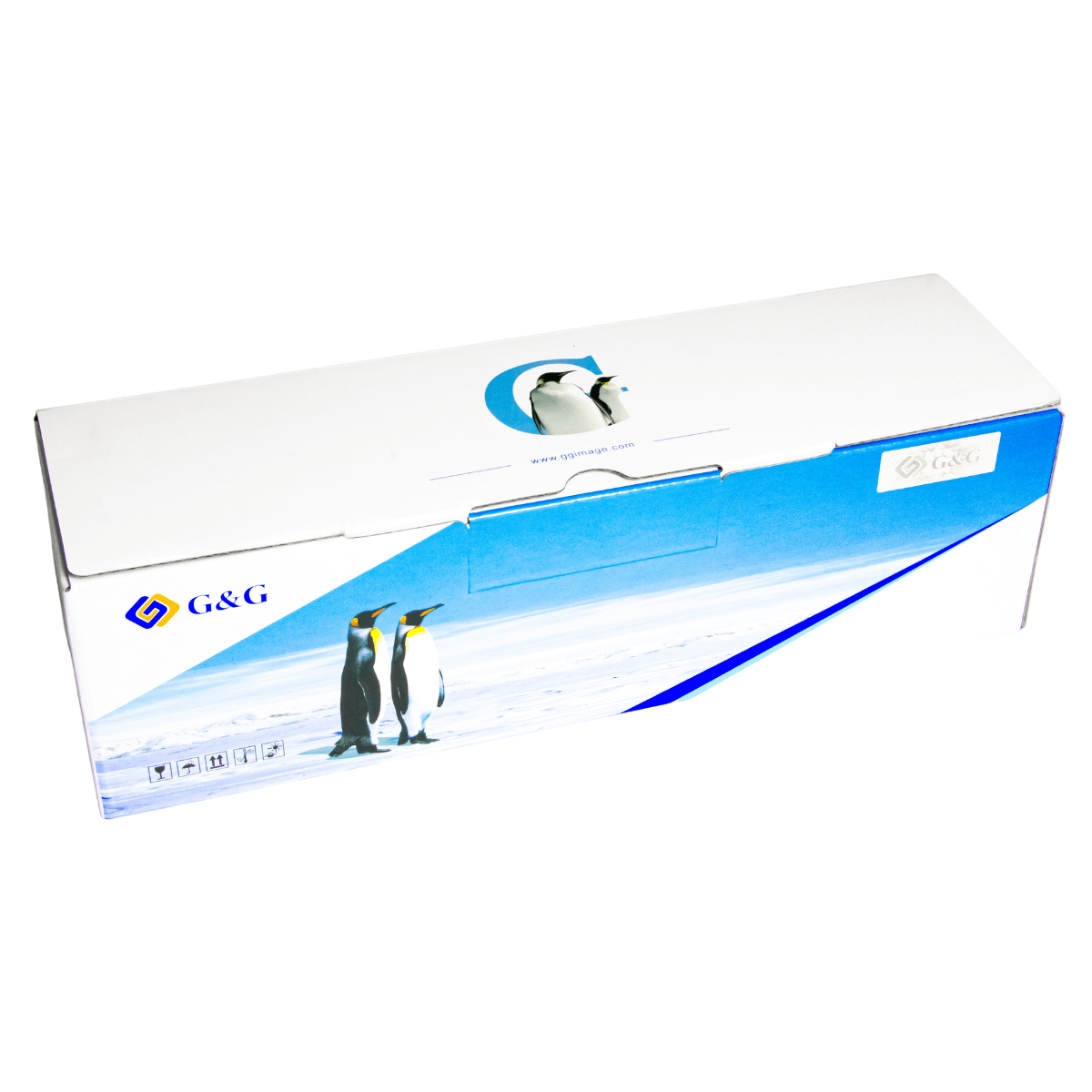 Cartucho de Toner P/ Canon e HP CF402X CF502X CRG054 202X Amarelo C/ Chip 2.5K - G&G