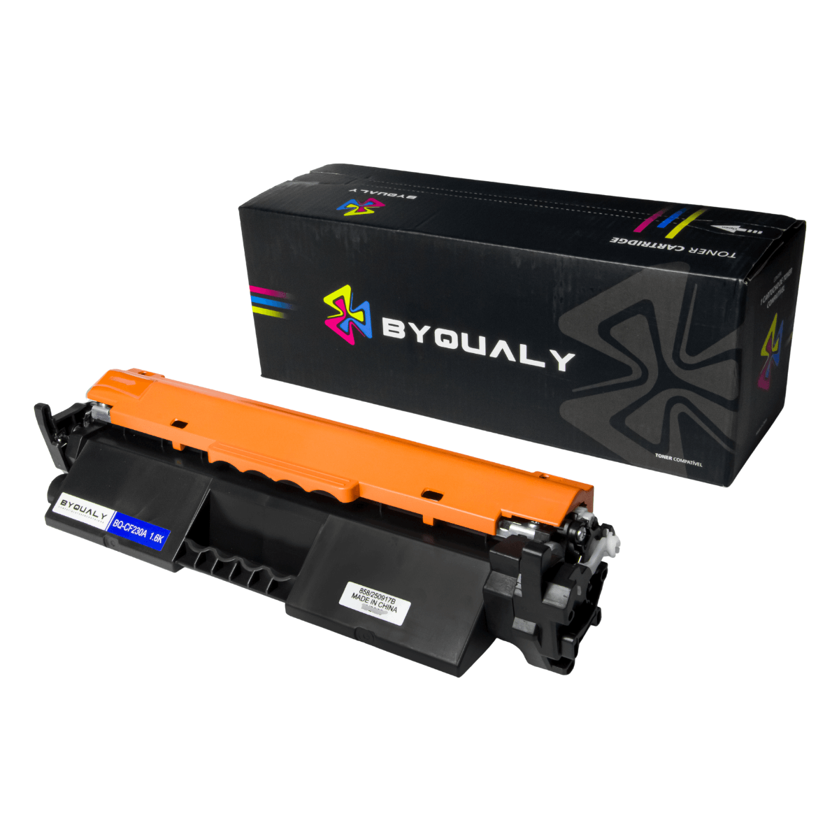 Cartucho de Toner P/ HP CF230a CF-230a Preto C/ Chip 1.6K - Byqualy