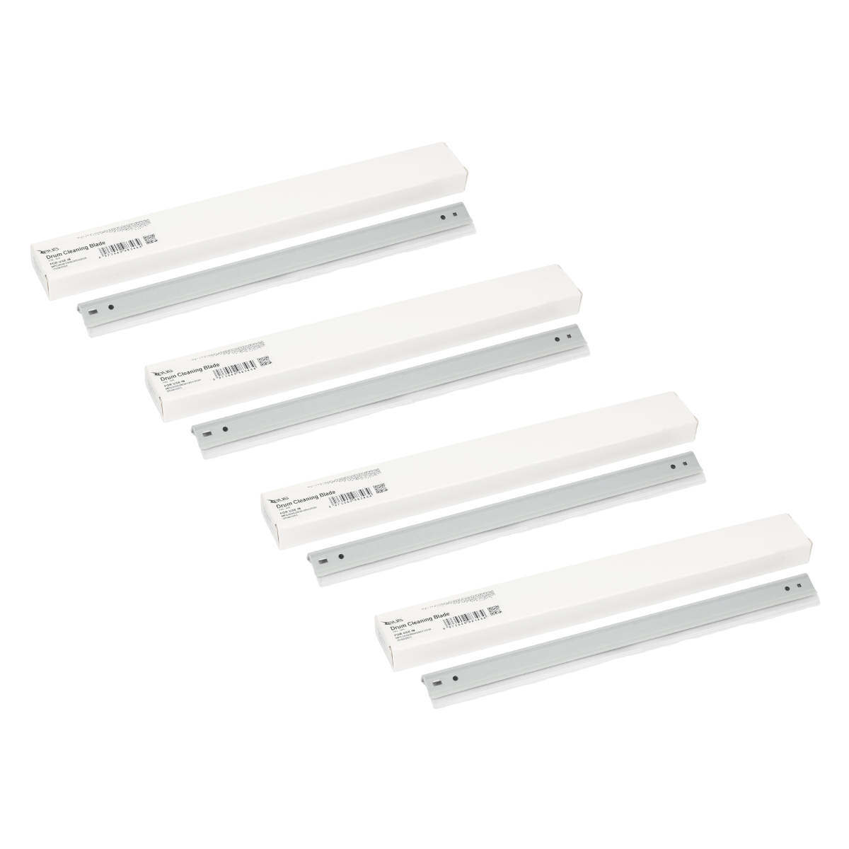 Kit 4 Cilindros + 4 Lâminas de Limpeza Para Ricoh MPC2030 MPC2050 MPC2550 - Zeus