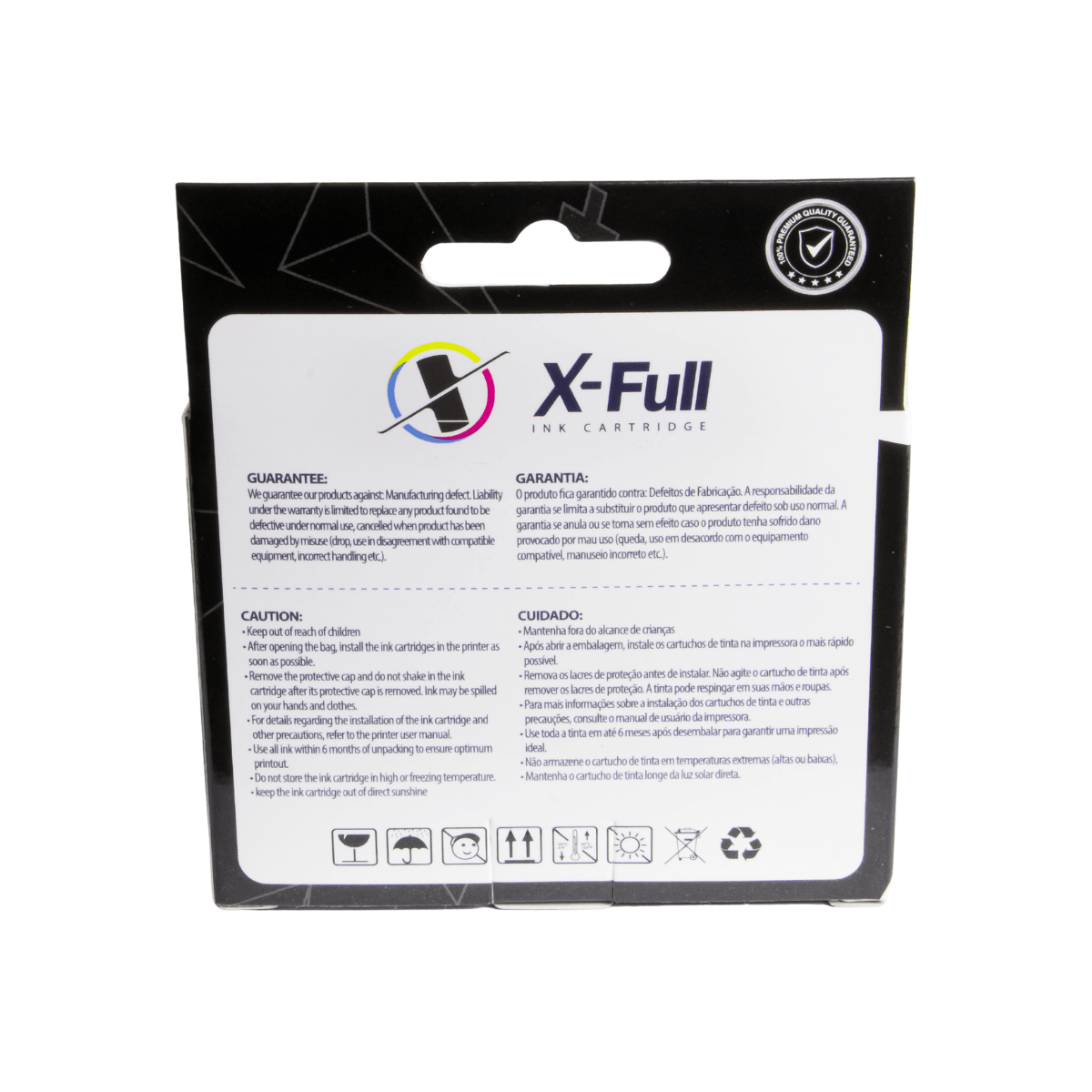 Cartucho de Tinta P/ Epson 1331 TX123 TX135 Preto C/ Chip 10.5ml - X-Full