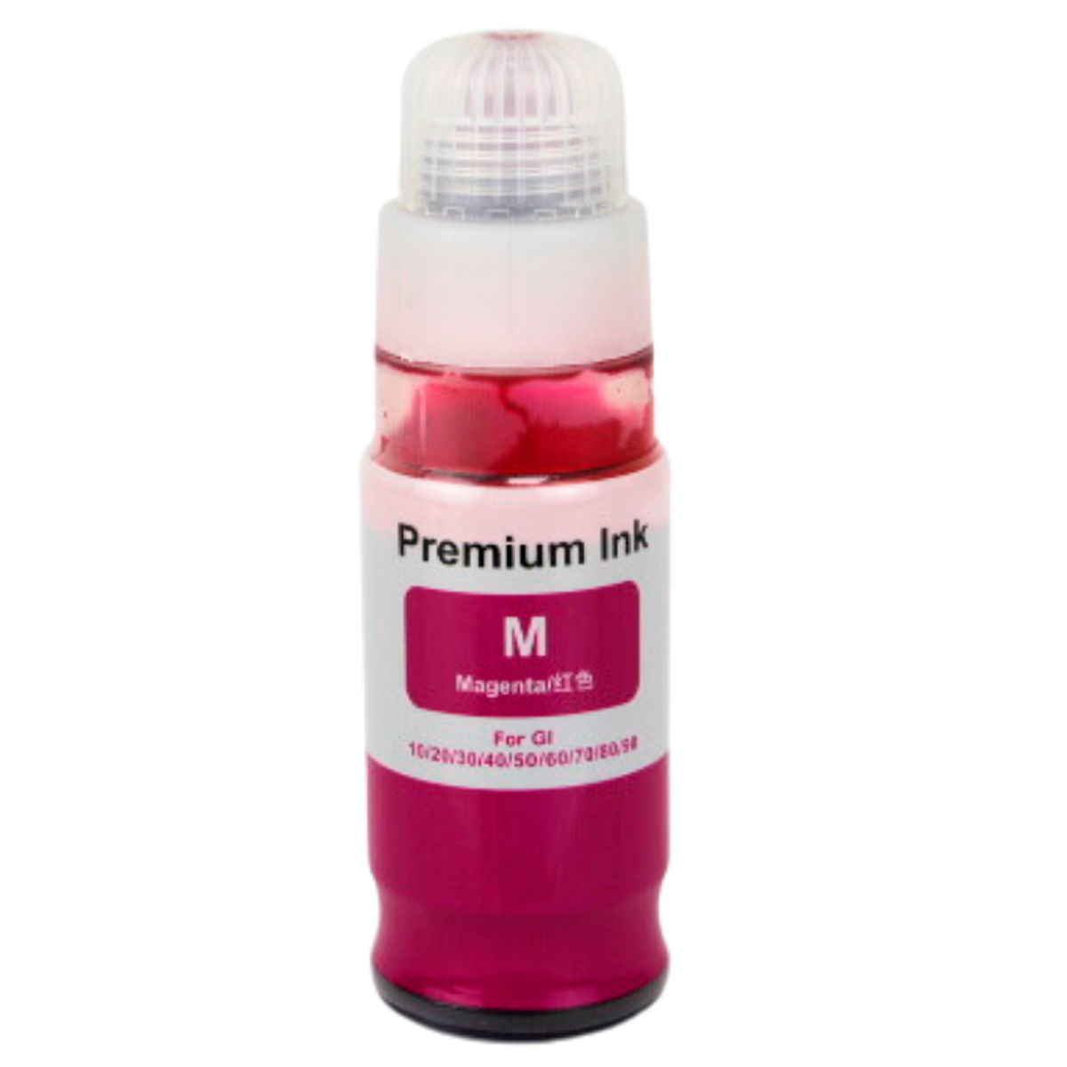 Refil de Tinta Compatível p/ Canon GI-10S Magenta 70ML 7.7K - Lotus