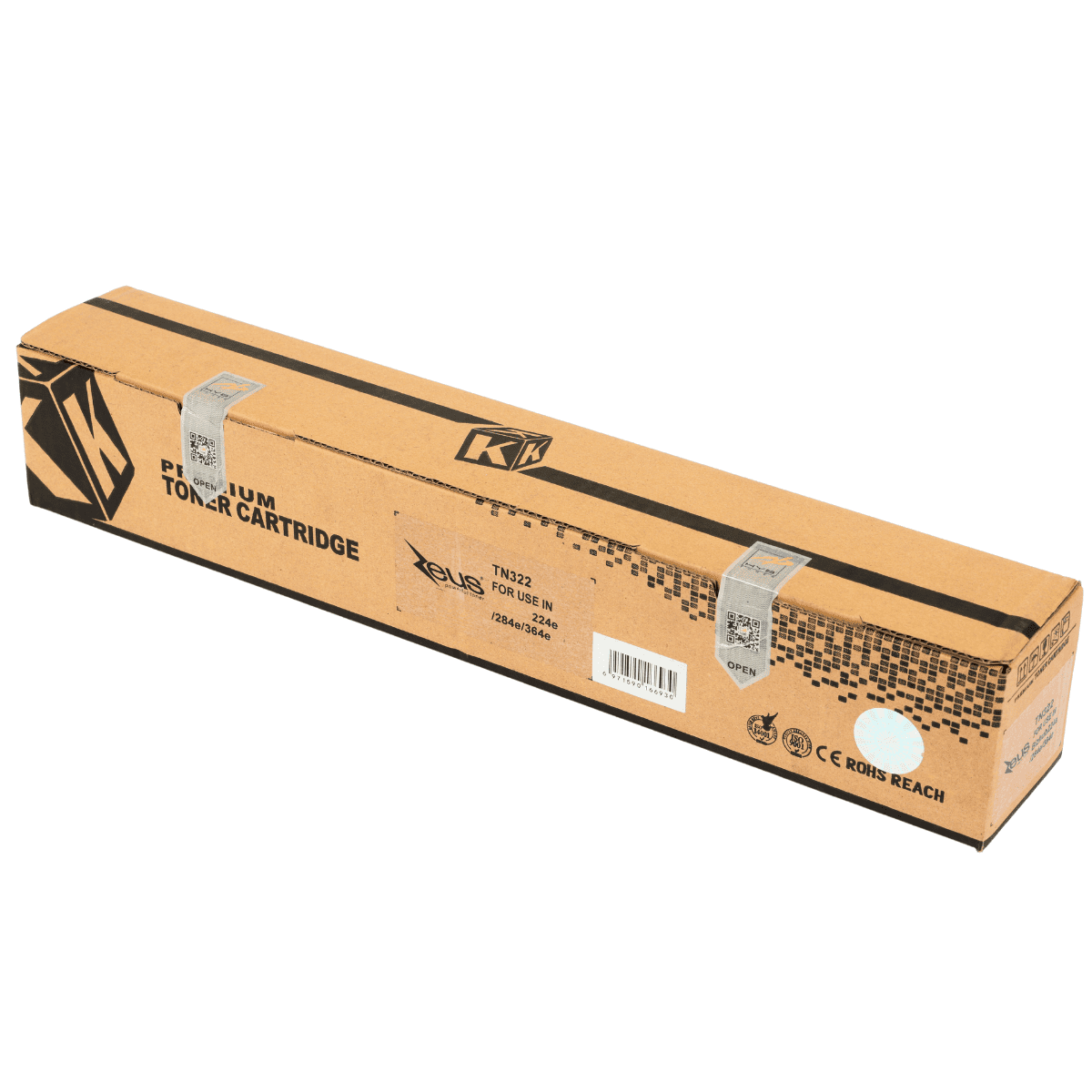 Cartucho de Toner P/ Minolta Bizhub Tn322, Preto, 25K - Zeus