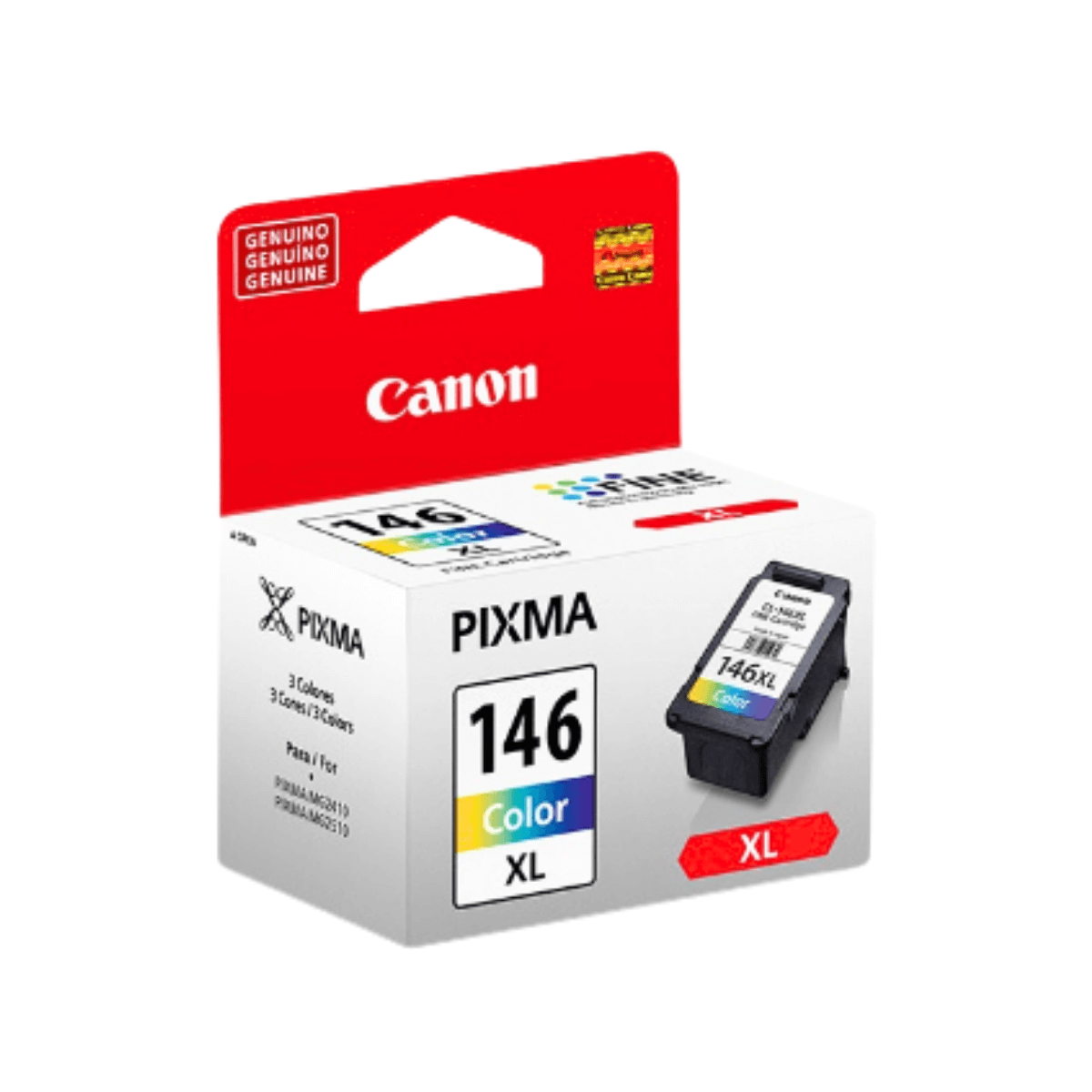 Cartucho de Tinta CL-146 XL Color Canon - Original