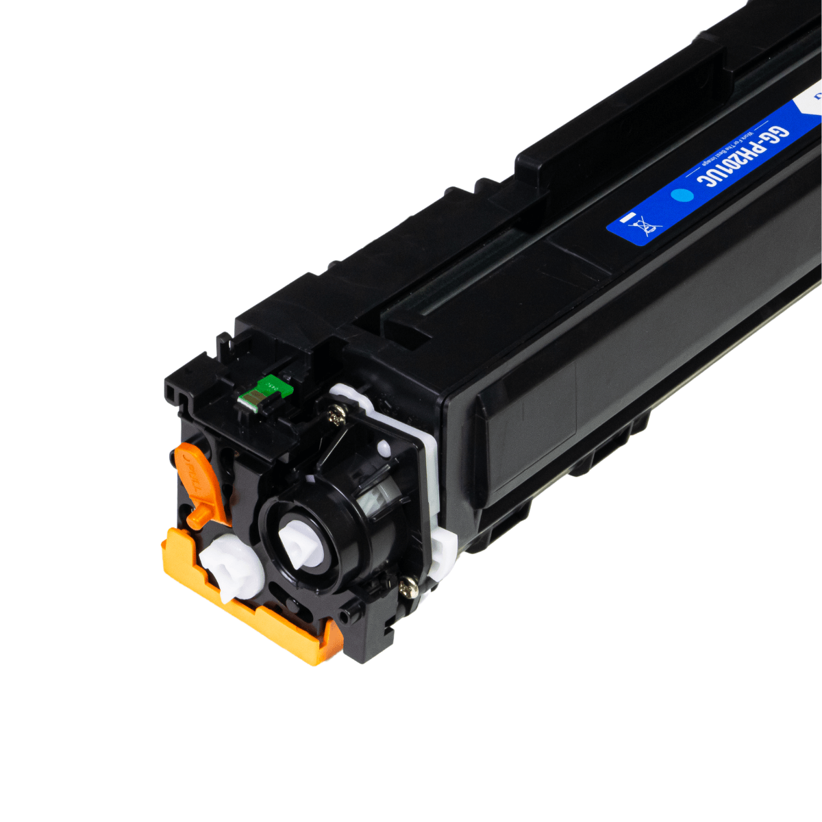 Cartucho de Toner P/ Canon MF644 HP CF401A CF501A Ciano C/ Chip 1.4K - G&G