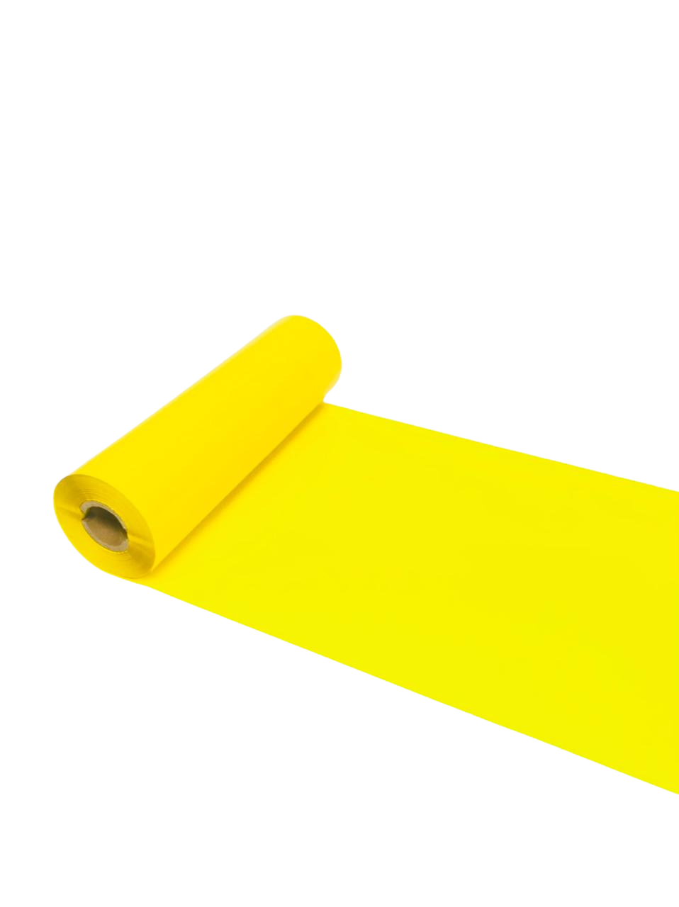 Ribbon de Cera/Resina Amarelo 110mmX74m C70 Out - TTR - 0,5"