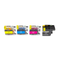 Kit 4x Cartucho de Tinta Para Brother LC105 LC109 CMYK C/ Chip - Lotus