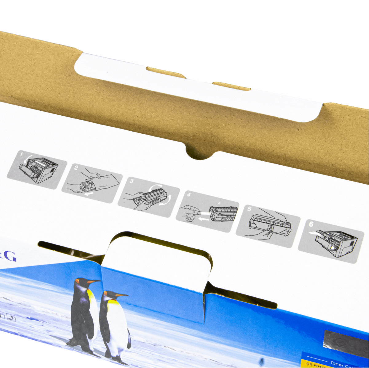 Cartucho de Toner P/ Canon LBP6030W HP 435A/436A/285A C/ Chip 2K - G&G(PH435CU)