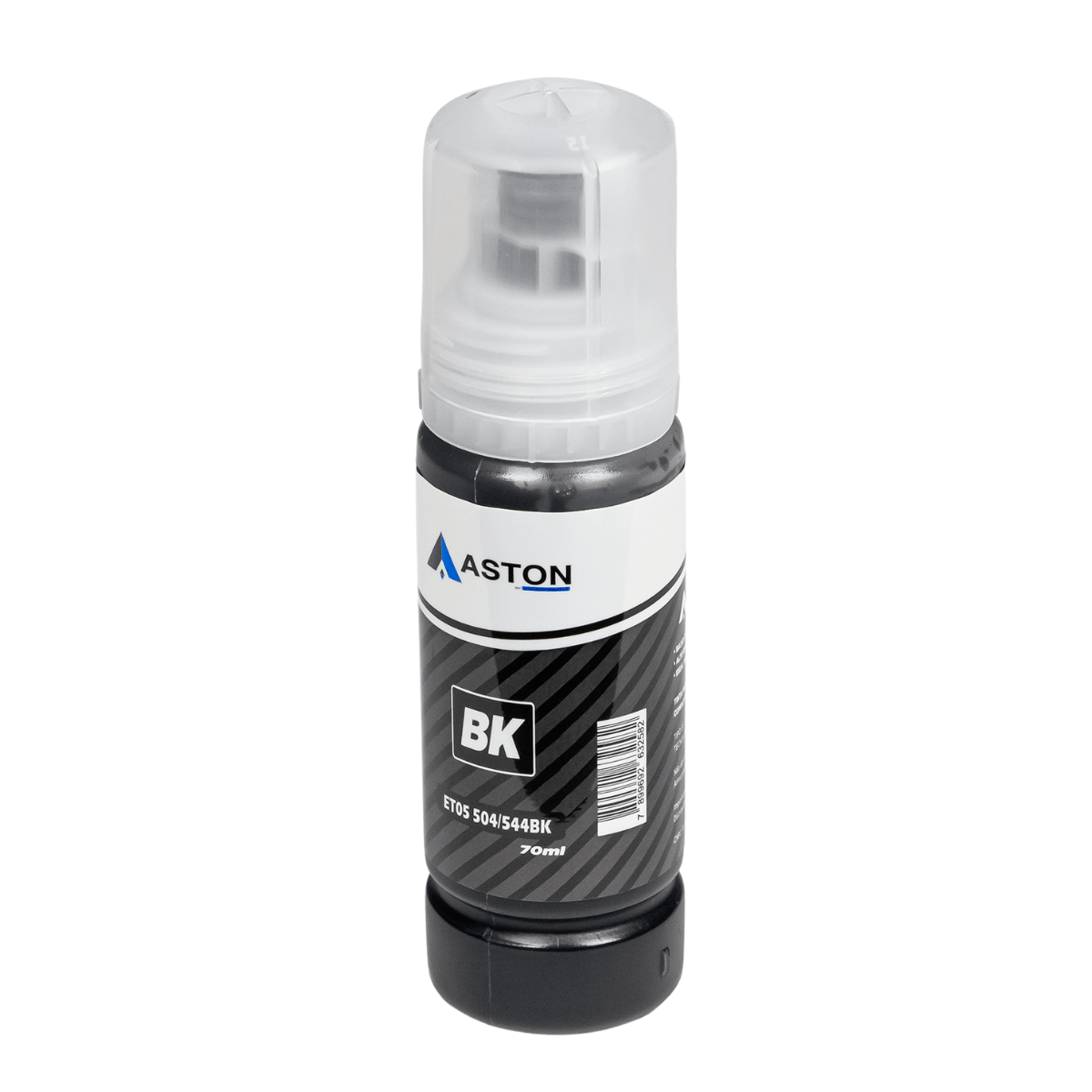 Refil de Tinta P/ Epson T504 T544 ET05 Preta 70ml - Aston