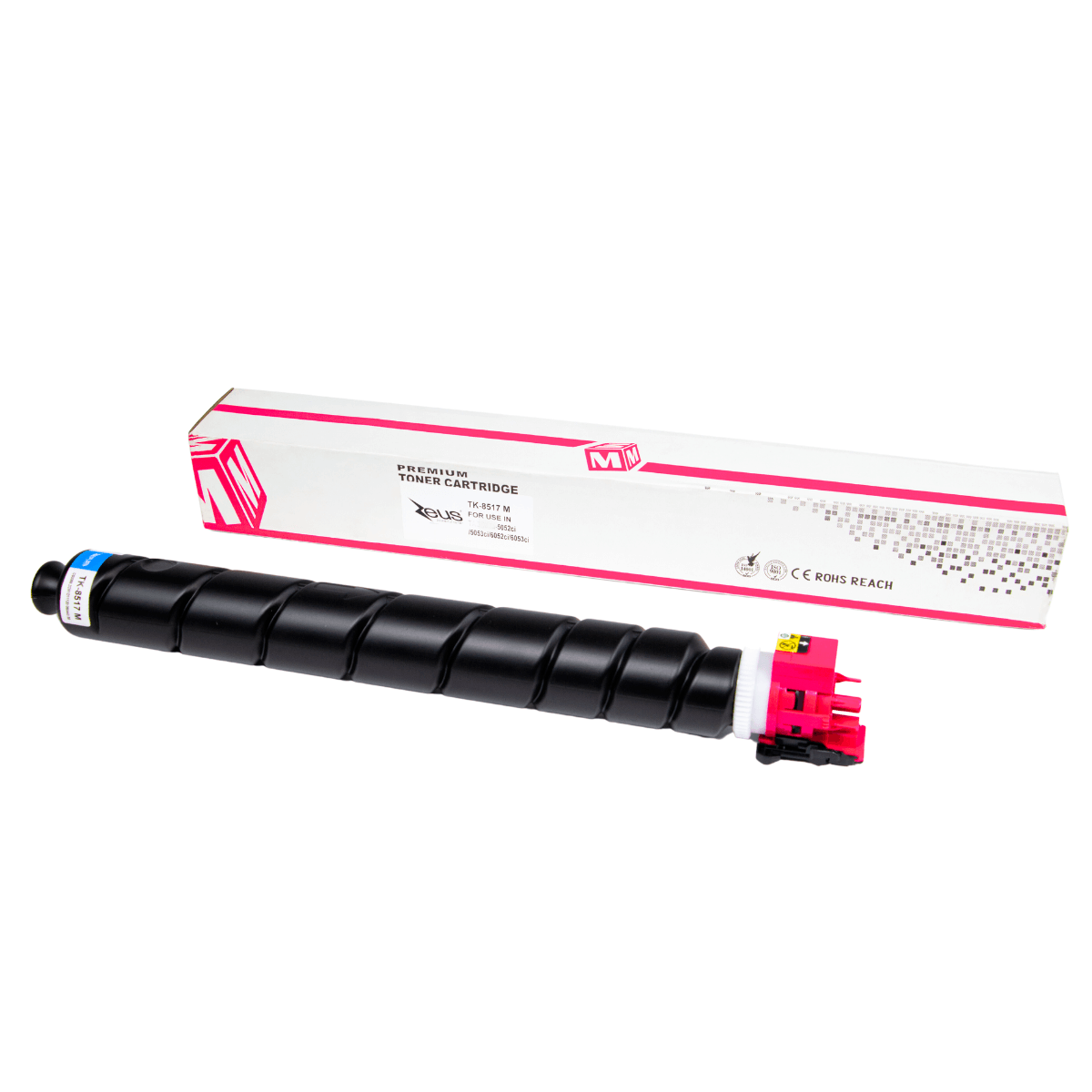 Cartucho de Toner P/ Kyocera TK8517 Magenta, C/ Chip, 20K - Zeus