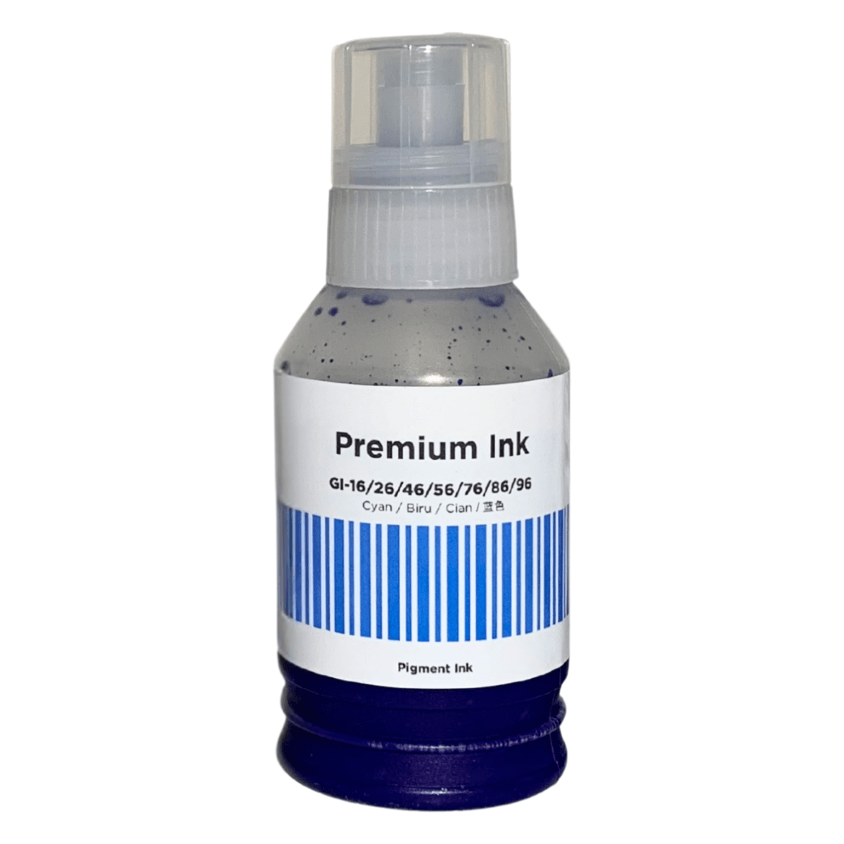 Refil de Tinta Compatível p/ Canon GX6010 GX7010 GI-16 Cyan, 135ML, 7K - Lotus