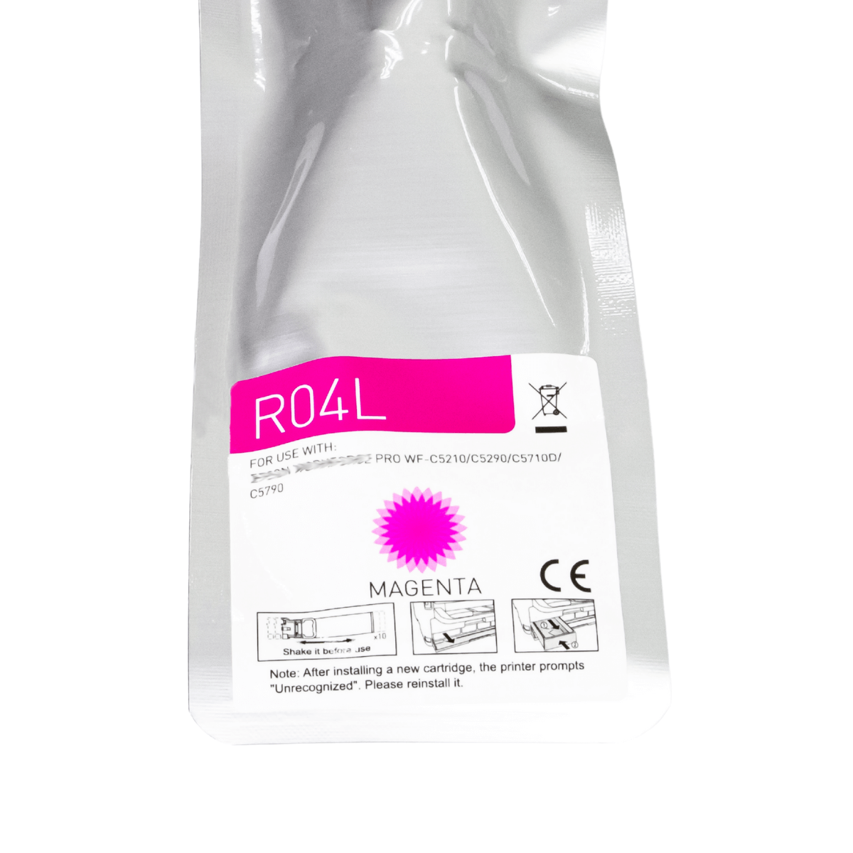 Bolsa de Tinta P/ Epson T941320-AL 941L Magenta C/ Chip 5K - Lotus