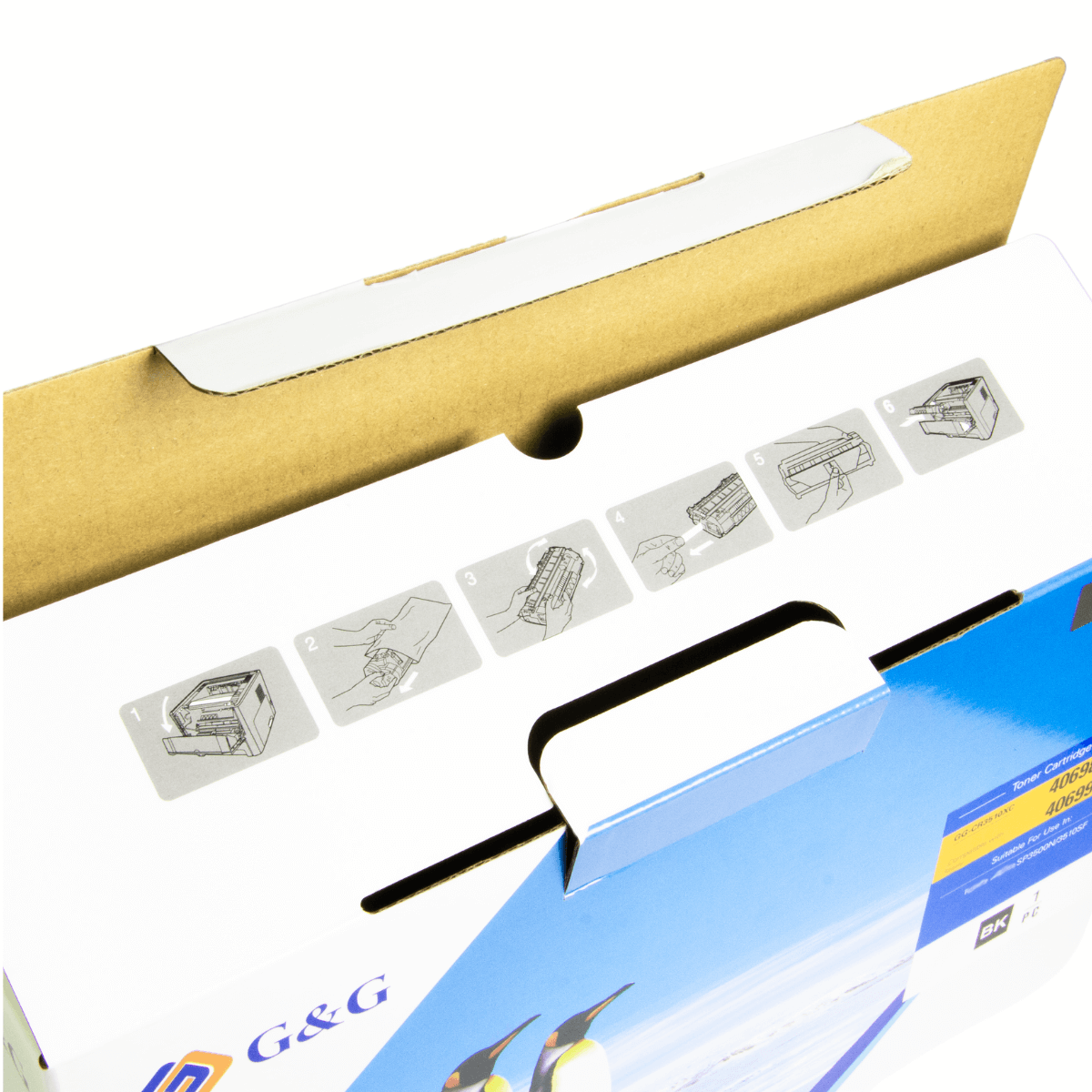 Cartucho de Toner P/ Ricoh SP3400 SP3510 C/ Chip 6.4K - G&G