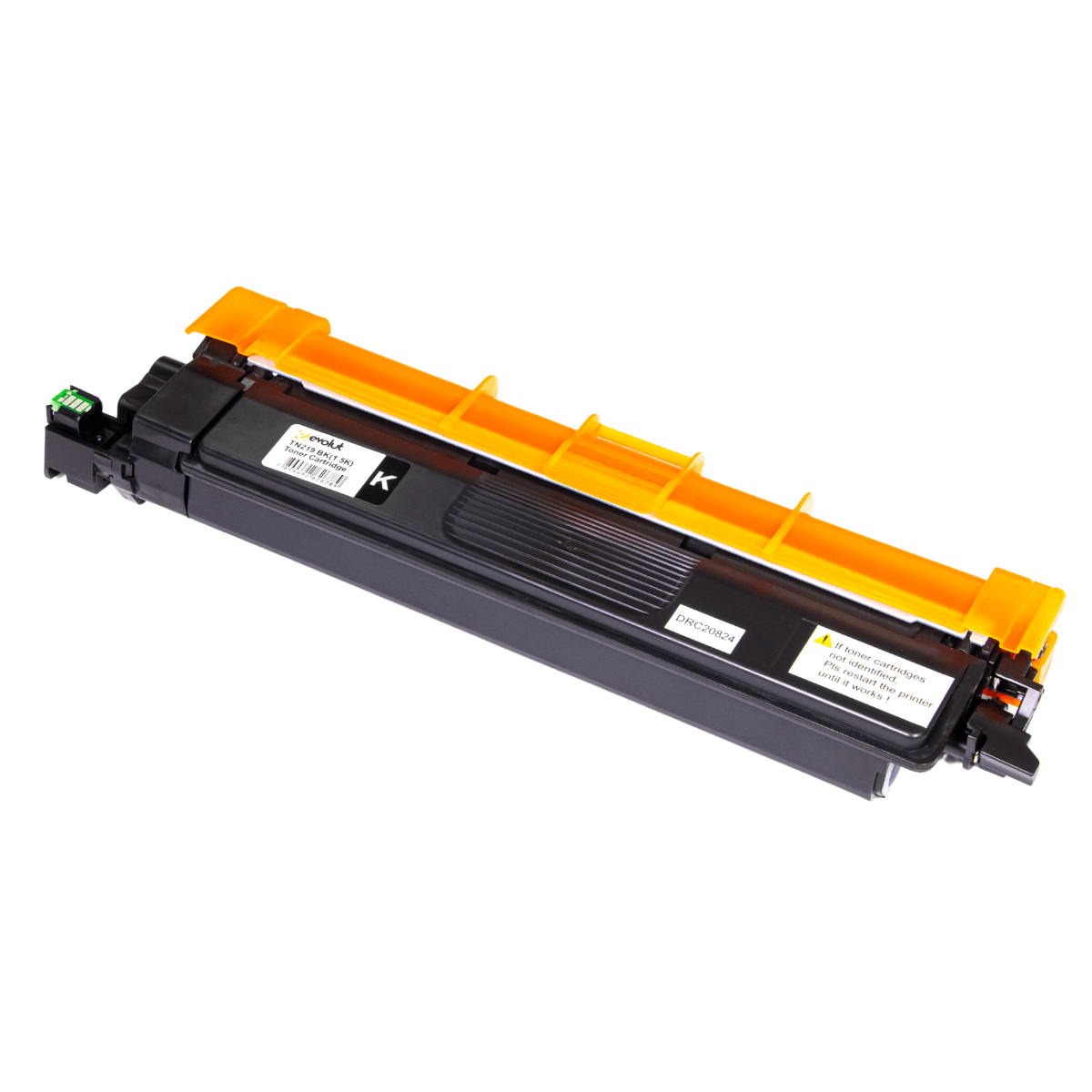 Cartucho de Toner P/ Brother TN-219 Preto C/ Chip 1.5K - Evolut
