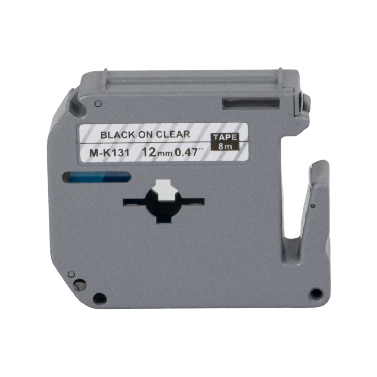 Fita P/ Rotulador Brother M-K131 12mm x 8m Black/ Clear - X-Full