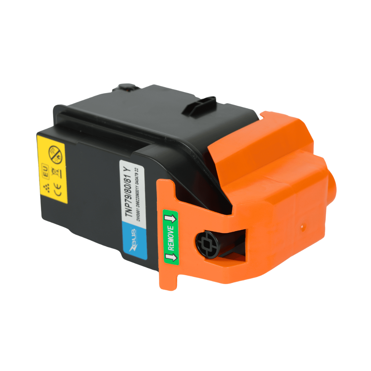 Cartucho de Toner P/ Minolta Tnp79, Tnp80/81, Amarelo, C/ Chip, 9K - Zeus