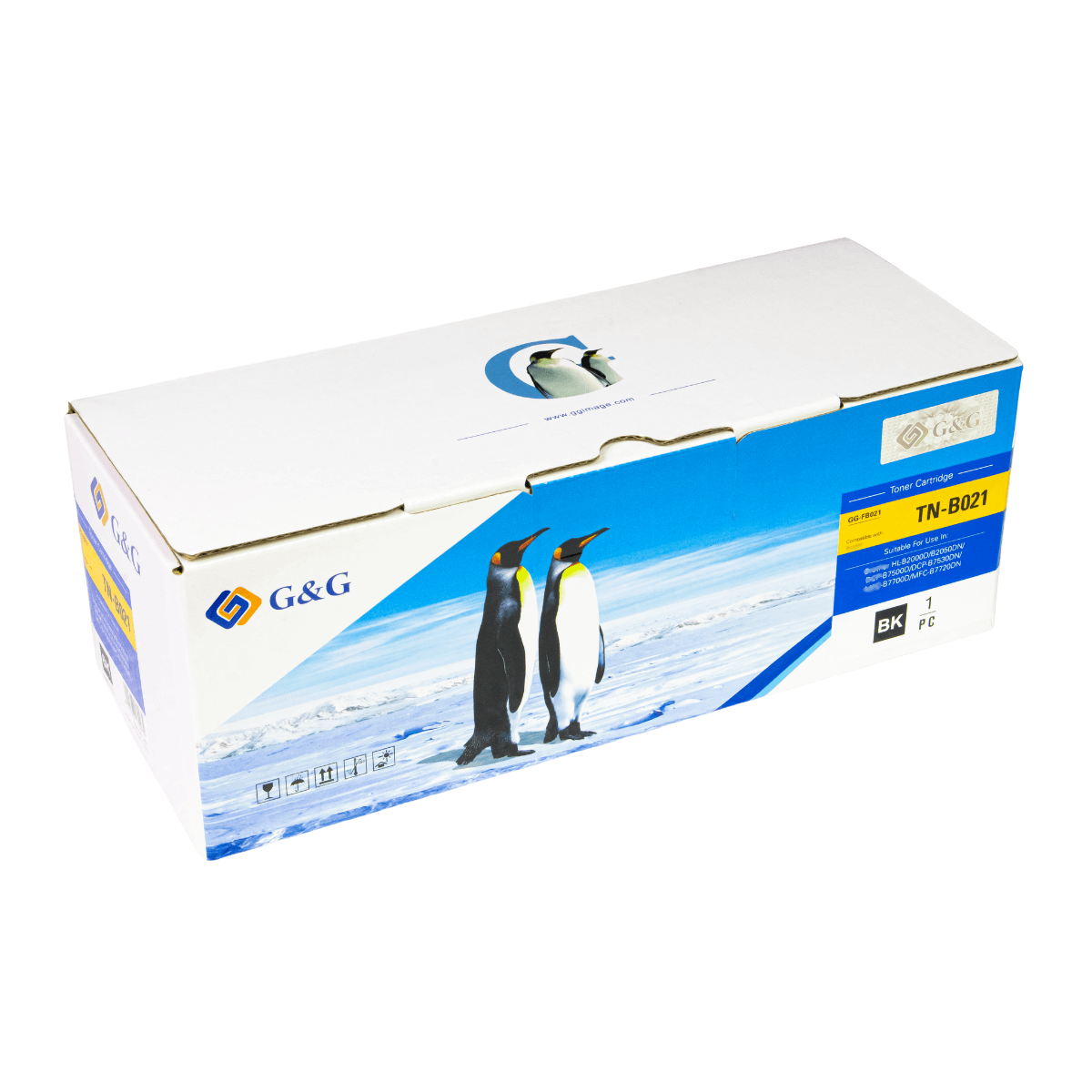 Cartucho de Toner Para Brother TNB021 TN-B021 2.6K - G&G