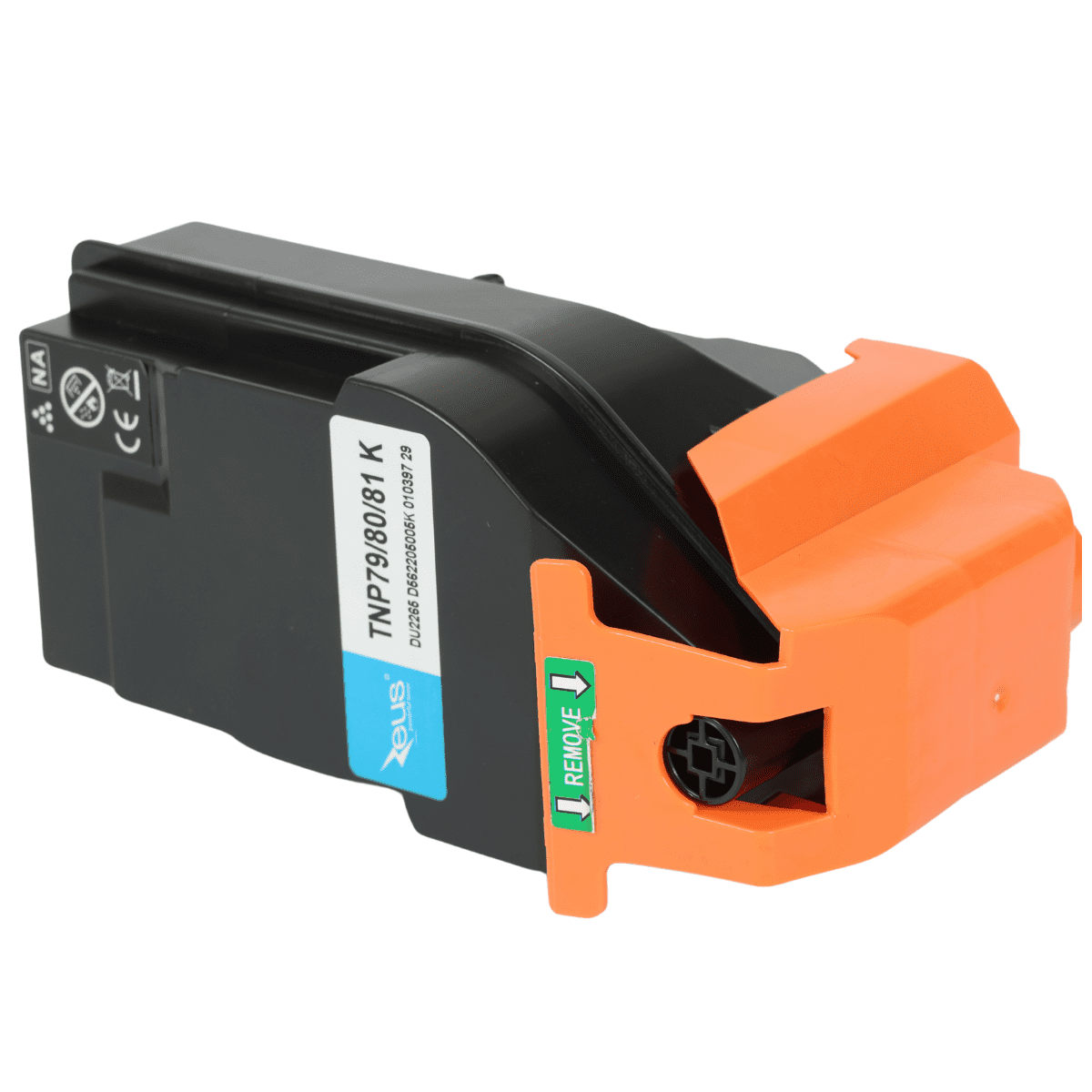 Cartucho de Toner P/ Minolta Tnp79, Tnp80/81, Preto, C/ Chip, 13K - Zeus