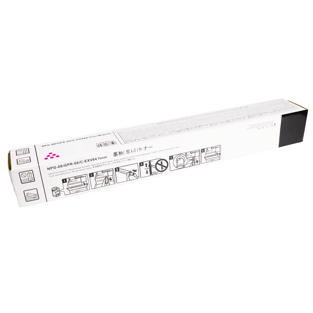 Cartucho de Toner P/ Canon GPR-66 Magenta C/ Chip 25.5K - Zeus