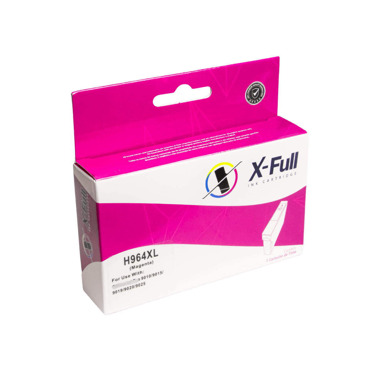 Cartucho de Tinta P/ HP 964XL 964 Magenta Corante C/ Chip 25.5ml - X-Full