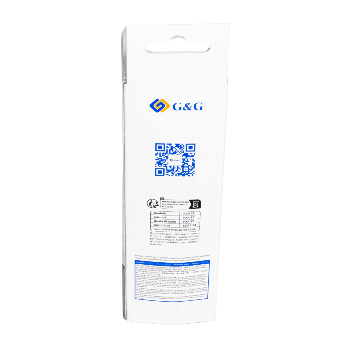 Refil de Tinta P/ Epson T504 T544 Amarelo Corante 70ml - G&G (NEI13-EUY)