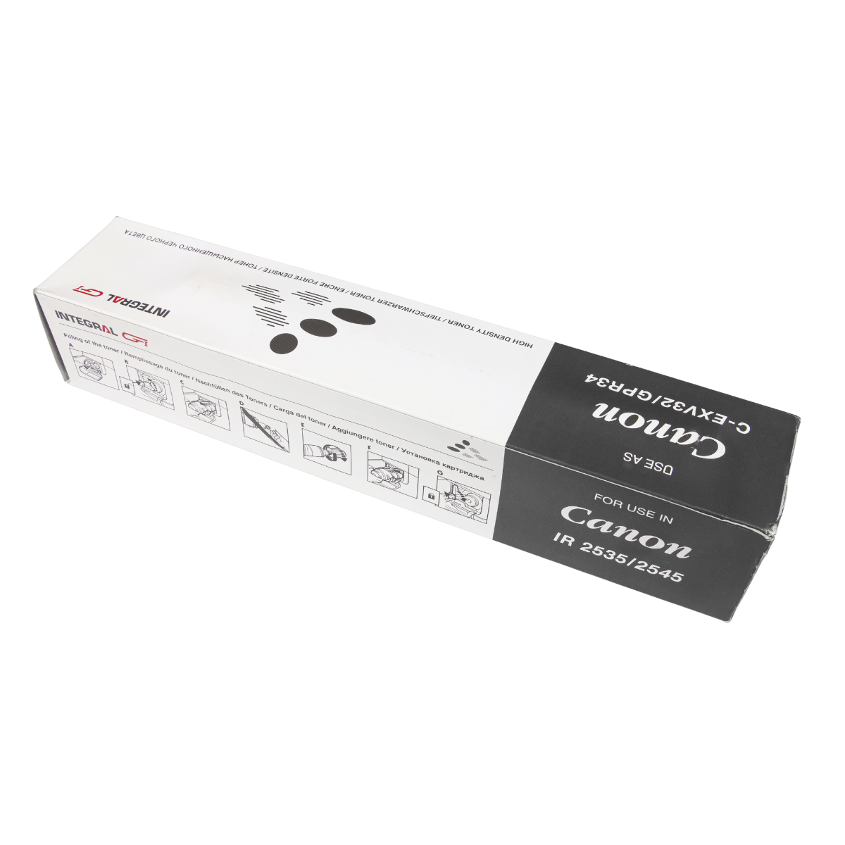 Toner Compatível Integral GPR 34 Preto para Canon IR2535 | 2545