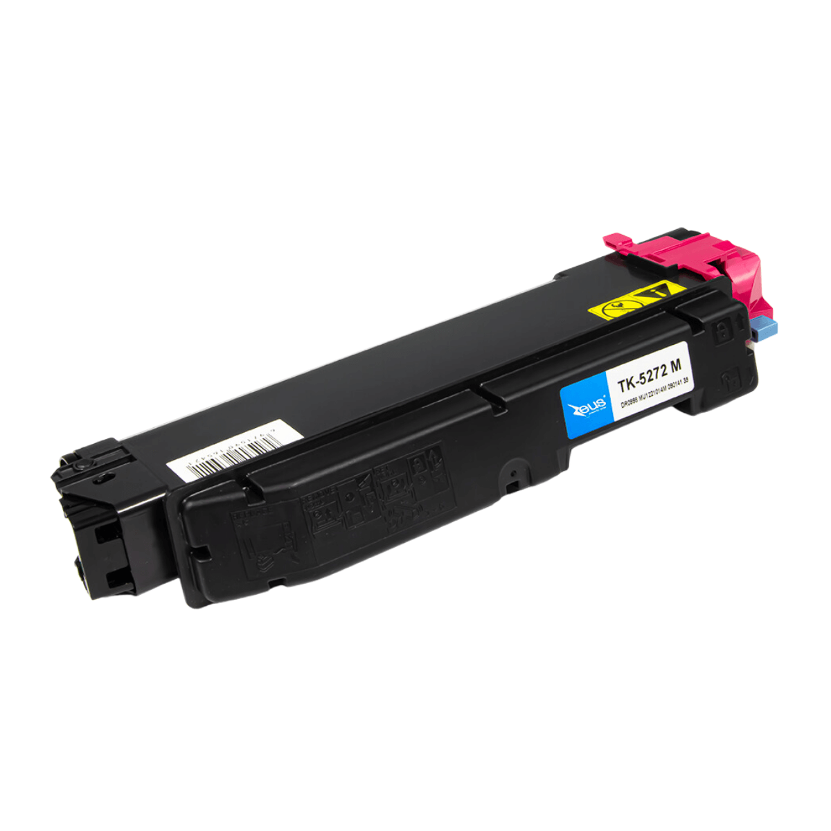 Cartucho de Toner P/ Kyocera TK5272 Magenta C/ Chip 6k - Zeus
